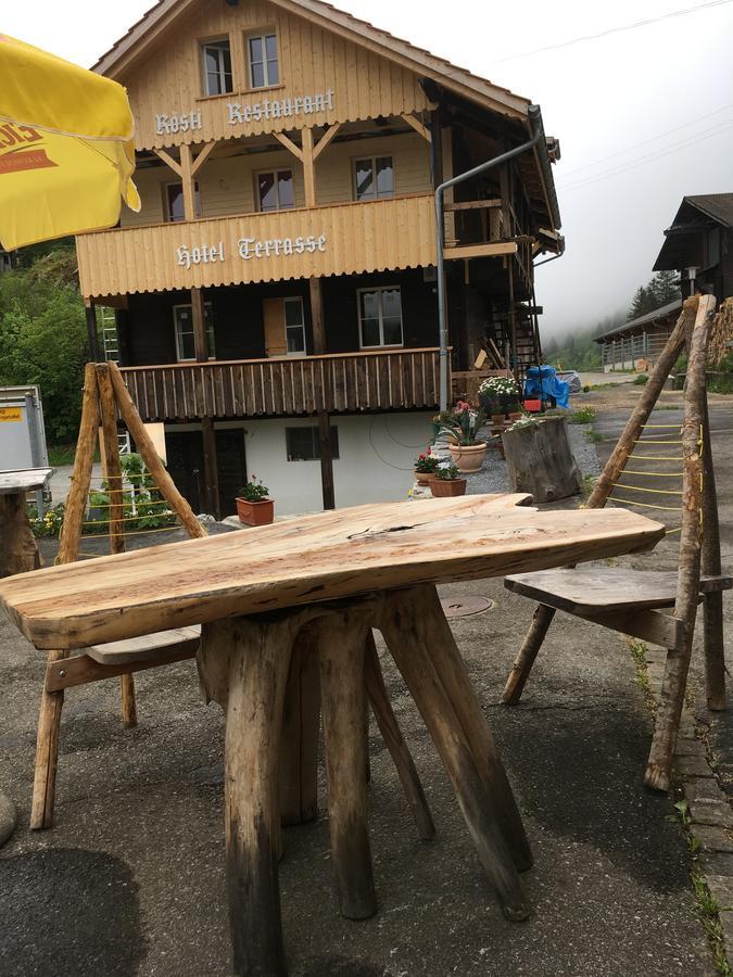 Gadmen "Terrasse" Nessental酒店 外观 照片