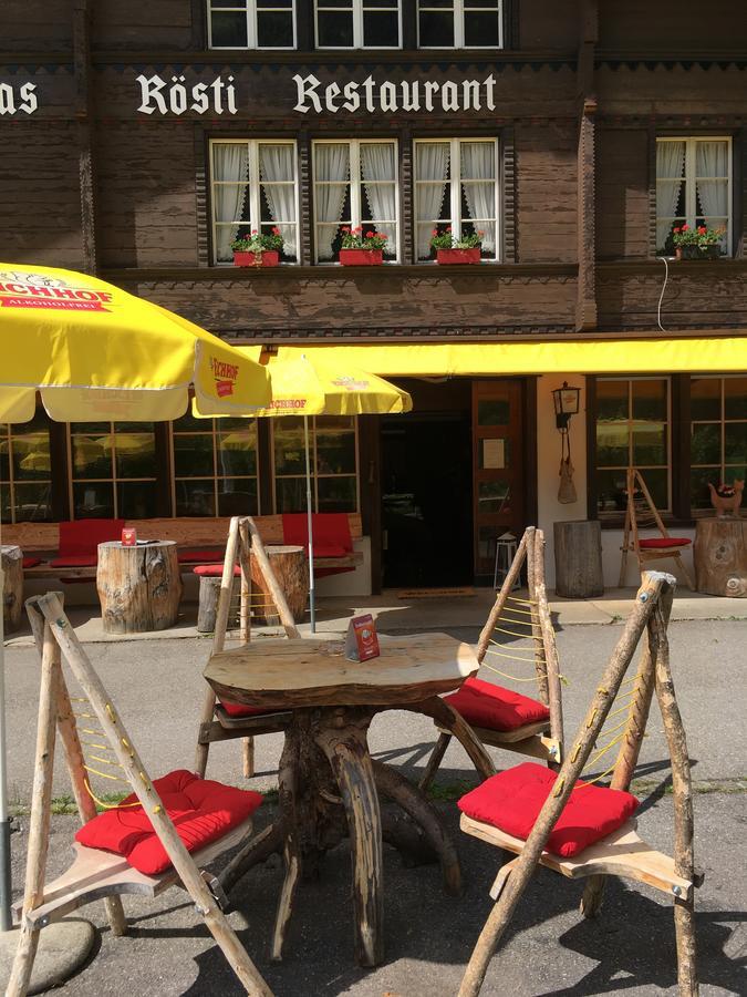 Gadmen "Terrasse" Nessental酒店 外观 照片